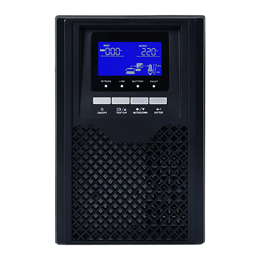 2KVA single phase High-Frequency Online built-in battery UPS