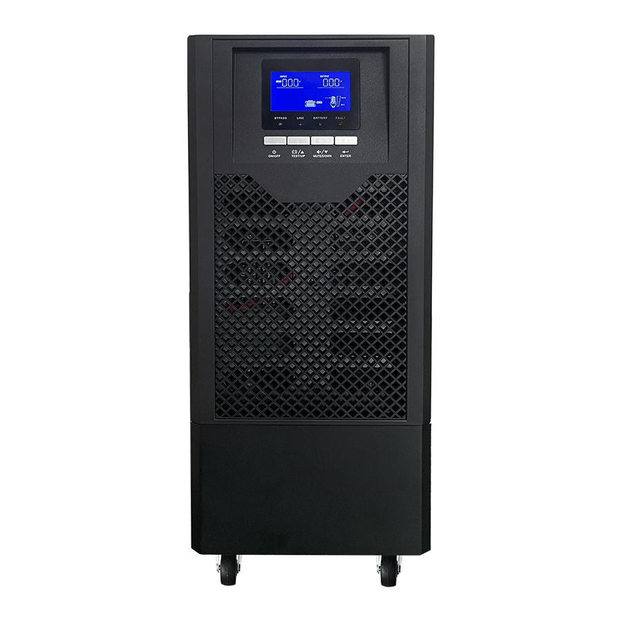 10KVA single phase High-Frequency Online built-in battery UPS